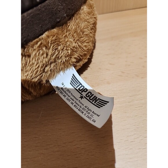 Top Gun Musical Teddy Bear Plush 10" Maverick Aviator Jacket Danger Zone Works - Picture 4 of 9